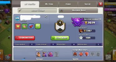 CV 12 - XP 145 [Clash of Clans] | Excelente para Doações