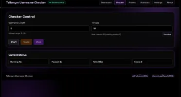 Tellonym Username Checker
