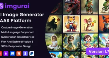 Imgurai Script Saas Criação de Imagens IA envio auto 24/7