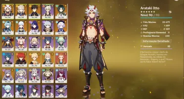 Conta Genshin Impact
