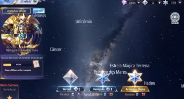 Saint seiya Awakening com mais de 3360 Gemas Avançadas