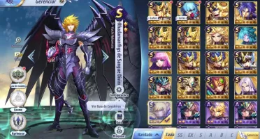 Saint seiya Awakening com mais de 3360 Gemas Avançadas