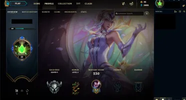 CONTA LOL - PRATA 2 • P/SMURFAR. 1 ULT - 3 LEND - 75CHAMP