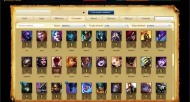 Conta S5 Platina V, 39 Skins E 90+ Champions