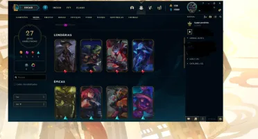 CONTA LOL PLAT 2
