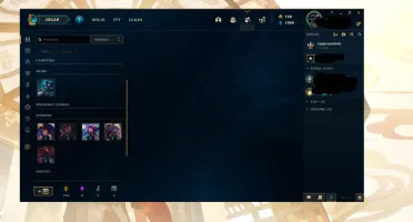 CONTA LOL PLAT 2