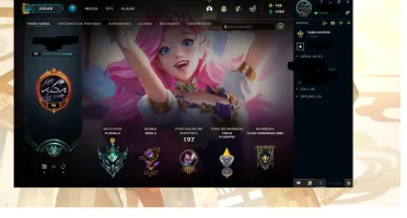 CONTA LOL PLAT 2