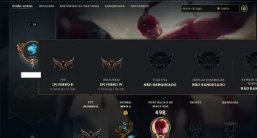Ferro 4 com 150 Champs e 65 Skins