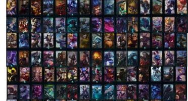 Conta com 148 skins Gold na Season 8,9,10