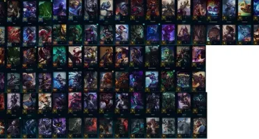 Conta com 148 skins Gold na Season 8,9,10