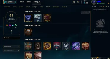 Conta lol unranked lvl 31