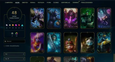Esmeralda 2 com 75 Champs e 48 Skins