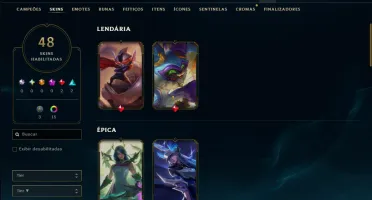 Esmeralda 2 com 75 Champs e 48 Skins
