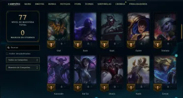 Esmeralda 2 com 75 Champs e 48 Skins