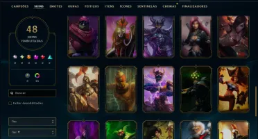 Esmeralda 2 com 75 Champs e 48 Skins