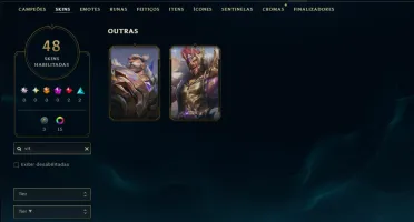 Esmeralda 2 com 75 Champs e 48 Skins