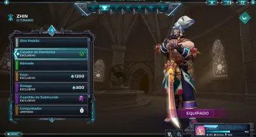 Conta Paladins Com pacote fundador + 280 skins