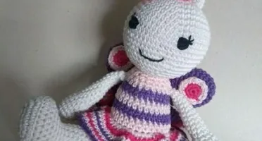 Amigurumi Borboleta