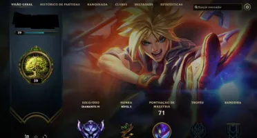 Conta lvl 39 DIAMANTE