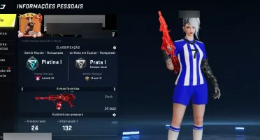 Conta de blood strike,antiga level,50,skins de personagem