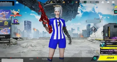 Conta de blood strike,antiga level,50,skins de personagem