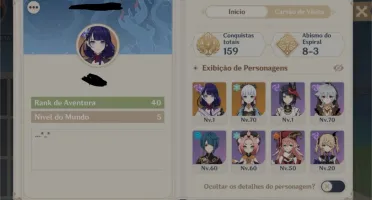 Genshin Impact AR 40 / Baal + Ayaka + 113 Desti