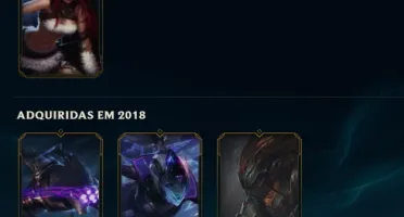 CONTA LEAGUE OF LEGENDS