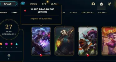 CONTA LEAGUE OF LEGENDS