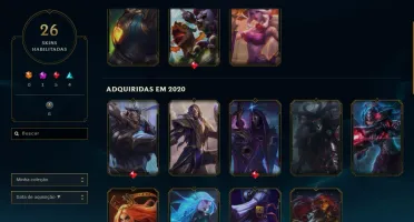 CONTA LEAGUE OF LEGENDS