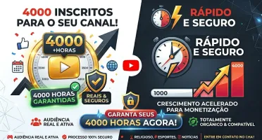 4000 Horas Assistidas Vídeo Canal Do Youtube Monetização