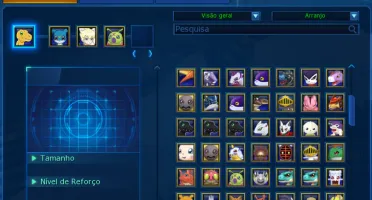 Conta End-Game no servidor LA-Omega com OMM