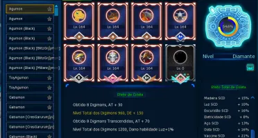 Conta End-Game no servidor LA-Omega com OMM