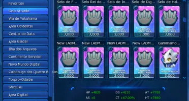 Conta End-Game no servidor LA-Omega com OMM