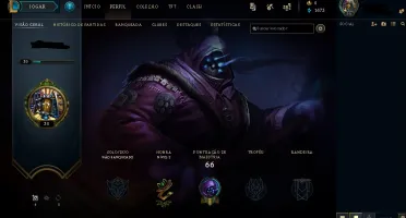 Conta League Of Legends Uranked LvL 30