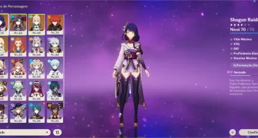 Ar47 Ayaka, Raiden, Zhongli, Diluc , Mona, Jean + 3 armas T5