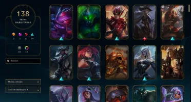 Conta League of Legends Gold 1 - Ez pulsefire Lux Elemental