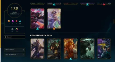 Conta League of Legends Gold 1 - Ez pulsefire Lux Elemental