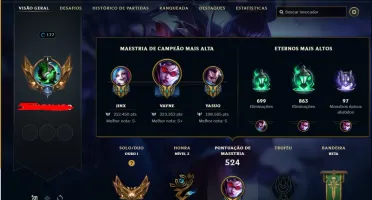 Conta League of Legends Gold 1 - Ez pulsefire Lux Elemental