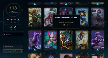 Conta League of Legends Gold 1 - Ez pulsefire Lux Elemental