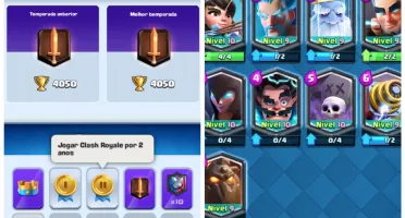 Conta clash royale arena lendaria + 15 lendarias