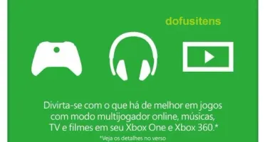 XBOX LIVE GOLD - CARTÃO DE 03 MESES