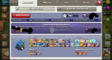 Cv12 - Heróis e Lab máximo. Construções quase full