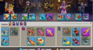 Clash of clans cv 16 semi-full