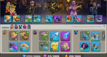 Clash of clans cv 16 semi-full