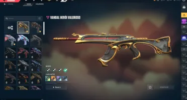Conta Fa Valorant - Skin Xenocaçador, Operador Heroi Valoros