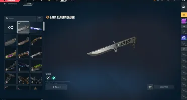 Conta Fa Valorant - Skin Xenocaçador, Operador Heroi Valoros