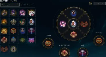 conta lvl 118 69 champs 45 skins gold 4