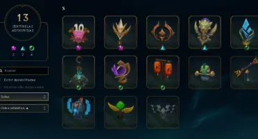 conta lvl 118 69 champs 45 skins gold 4