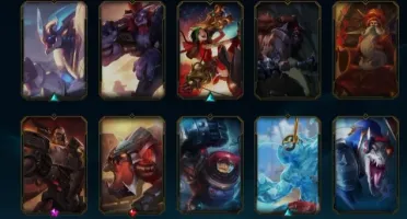conta lvl 118 69 champs 45 skins gold 4