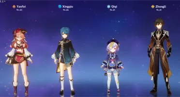 Zhongli+qiqi+yanfei ar22